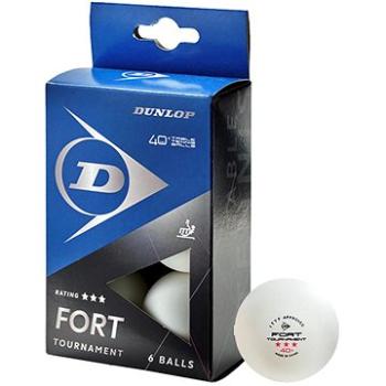 DUNLOP Fort Tournament 40+*** (6 ks) biely (0045566500625    )