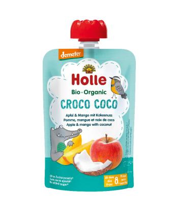 HOLLE Holle Bio Croco Coco kapsička - jablko s mangom a kokosom 100 g