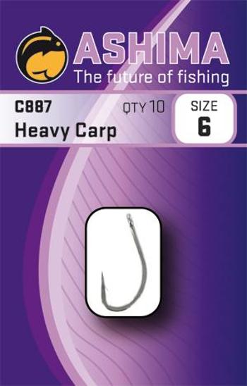 Ashima  háčiky  c887 heavy carp  (10ks)-veľkosť 8