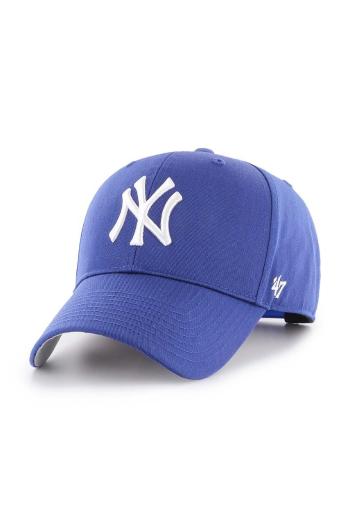 Bavlnená šiltovka 47brand MLB New York Yankees s nášivkou