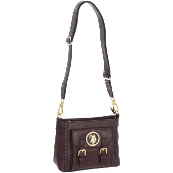 U.S Polo Assn.  BIUC75622WVP-DARK BROWN  Tašky cez rameno Hnedá