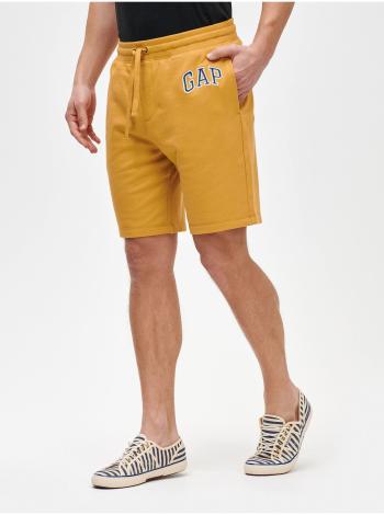 Kraťasy GAP Logo mini arch shorts Žltá