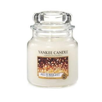 Yankee Candle Aromatická sviečka Classic strednej All Is Bright 411 g