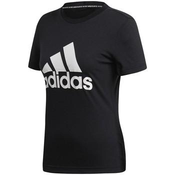 adidas  Tričká s krátkym rukávom Must Haves Badge OF Sport  Čierna