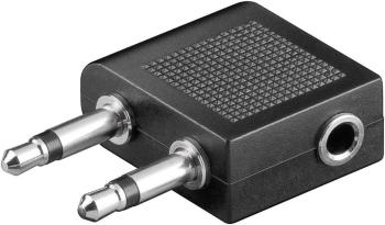 SpeaKa Professional SP-7869752  jack audio Y adaptér [2x jack zástrčka 3,5 mm - 1x jack zásuvka 3,5 mm] čierna
