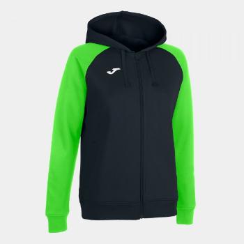 ACADEMY IV ZIP-UP HOODIE BLACK FLUOR GREEN 2XL