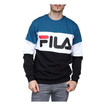 Fila  MEN STRAIGHT BLOCKED CREW  Mikiny Modrá