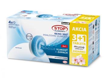 HENKEL CERESIT STOP VLHKOSTI AERO 360 NAHRADNE TABLETY 3+1 LUCNE KVETY 4X450 G