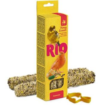 RIO tyčinky pre kanáriky s medom a semienkami 2× 40 g (4602533784387)