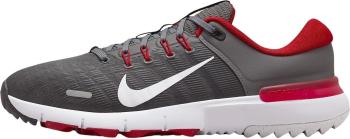 Nike Free Unisex Grey/University Red/Smoke Grey/White 41 Pánske golfové topánky