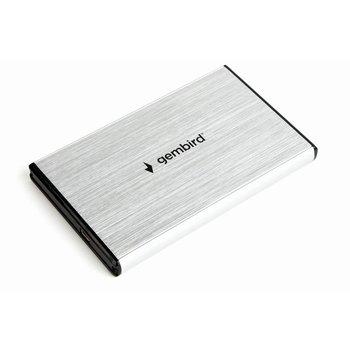 Gembird externý USB 3.0 case pro 2,5'' SATA, leštený hliník, strieborný EE2-U3S-3-S