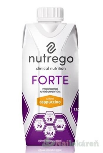 Nutrego FORTE s príchuťou cappuccino, 12x330ml