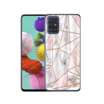 MY ART Ochranný kryt Samsung Galaxy A71 PINK MARBLE (143)