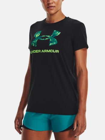 Under Armour UA Sportstyle Logo SS Tričko Čierna