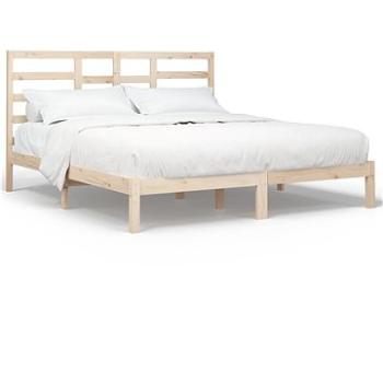 Rám postele masívne drevo 200 × 200 cm, 3105815