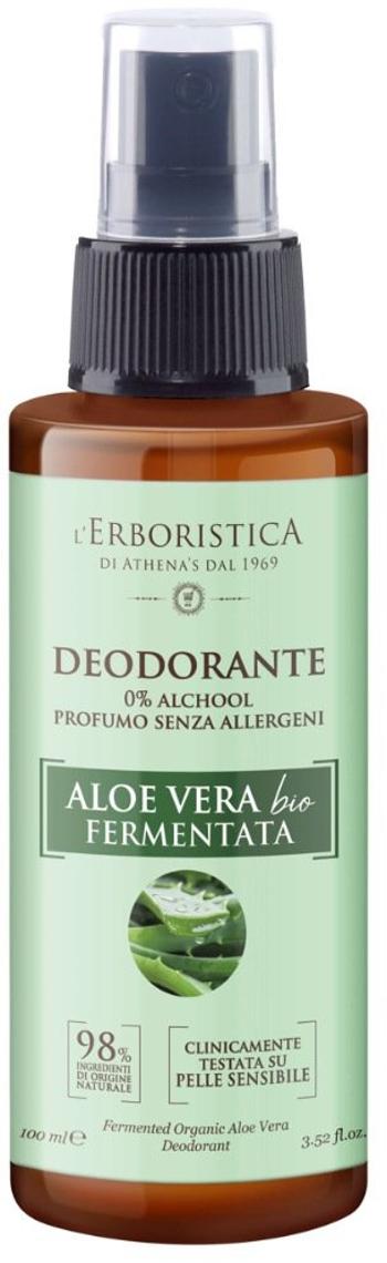 ERBORISTICA Dezodorant so šťavou z aloe vera bez alkoholu pre citlivú pokožku 100 ml