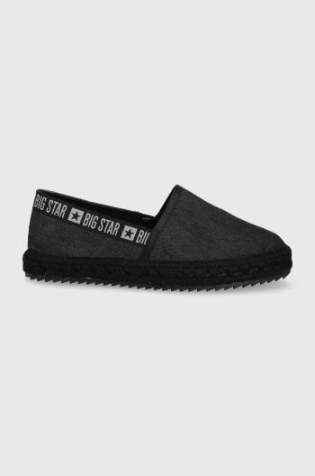 Espadrilky Big Star čierna farba,