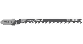 Bosch Accessories 2608630058 Jigsaw blade T 244 D Speed for Wood 5 ks