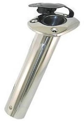 Lindemann Rod Holder Stainless Steel  60° 38 mm with cap