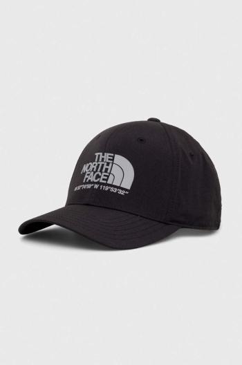 Šiltovka The North Face 66 Tech Hat čierna farba, s potlačou, NF0A7WHC23A1