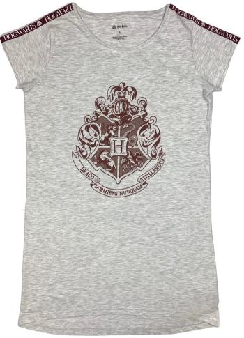 EPlus Dámske tričko - Harry Potter Rokfort sivé Veľkosť - dospelý: M