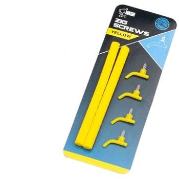 Nash Zig Screws Large Yellow 4ks (5055108978459)