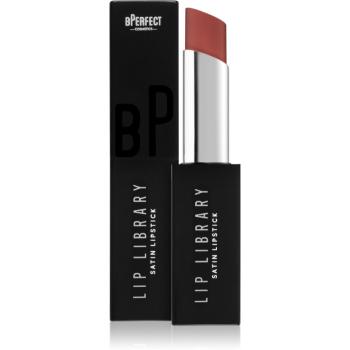 BPerfect Lip Library Satin krémový rúž odtieň Revenge 3 g