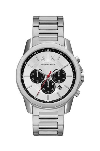 Hodinky Armani Exchange pánske, strieborná farba