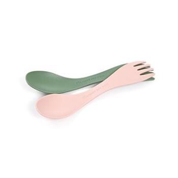 Light My Fire Spork little 2-pack sandygreen/dustypink (7331423012442)