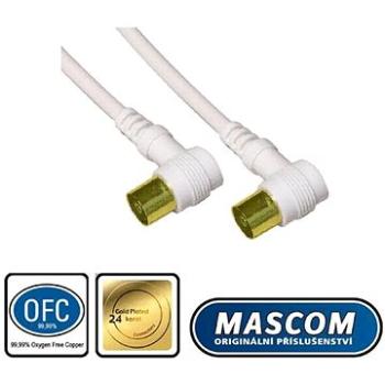 Mascom anténny kábel 7274-030, uhlové IEC konektory 3 m (M16d8b)