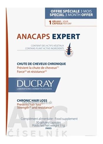 DUCRAY ANACAPS EXPERT cps 1x90 ks