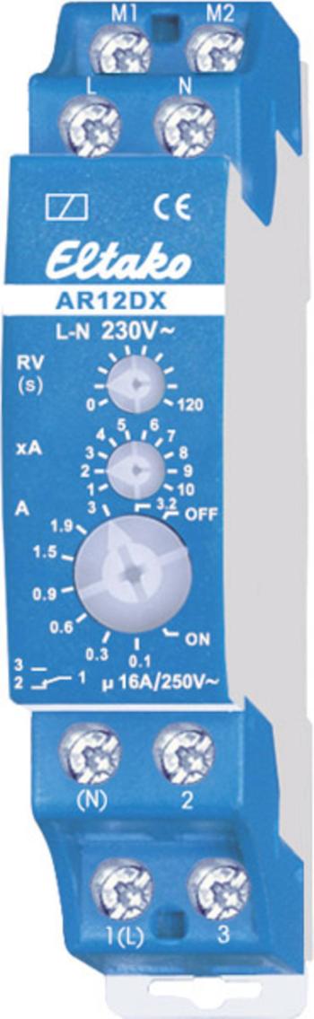 Eltako AR12DX-230V časové relé multifunkčné 230 V 1 ks Čas.rozsah: 0 - 120 s 1 prepínací