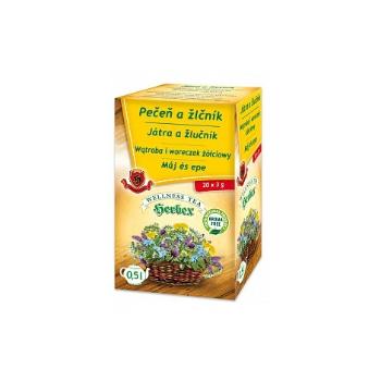 Herbex PEČEŇ A ŽLČNÍK bylinný čaj 20 x 3 g