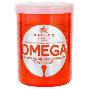 Kallos Omega vyživujúca maska na vlasy s omega-6 komplexom a makadamia olejom 1000 ml