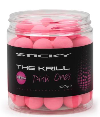 Sticky baits plávajúce boilies the krill pop-ups pink ones 100 g-14 mm