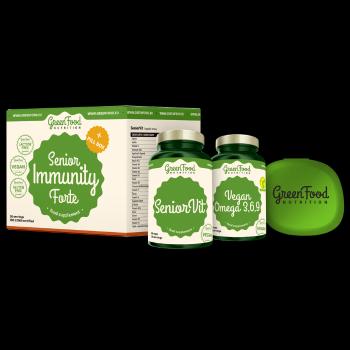 GreenFood Nutrition SENIOR IMMUNITY Forte+Pillbox