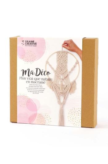 Diy súprava Graine Creative Macrame Round Wall Hanging Kit