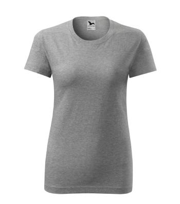 MALFINI Dámske tričko Classic New - Tmavošedý melír | XL