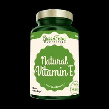 GreenFood Nutrition Natural vit E 60cps