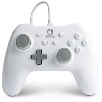 PowerA Wired Controller for Nintendo Switch - White (1517033-03)