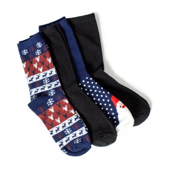 Only & Sons   Noel X Sock 4-Pack 22014807  Ponožky Modrá