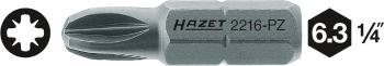 Hazet  2216-PZ3 krížový bit PZ 3 Speciální ocel   C 6.3 1 ks