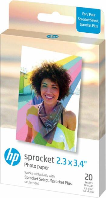 HP Zink Paper Sprocket Select 20 Pack Fotopapier