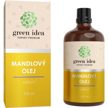 Green Idea Mandľový pleťový olej – Prunus Amygdalus Dulcis mandľový olej lisovaný za studena 100 ml
