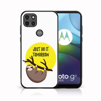 MY ART Silikónový kryt Motorola Moto G9 Power SLOTH (188)