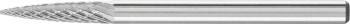 PFERD 21222643 frézovacie kolík  lomený oblúk  Dĺžka 43 mm Vonkajší Ø 3 mm Pracovná dĺžka 13 mm Ø hriadeľa 3 mm