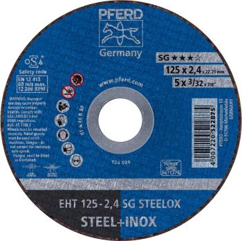PFERD SG STEELOX 61331432 rezný kotúč rovný  125 mm 22.23 mm 25 ks