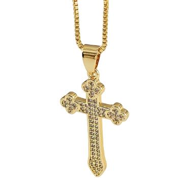 Náhrdelník Gold Cross Zlatá KP23306