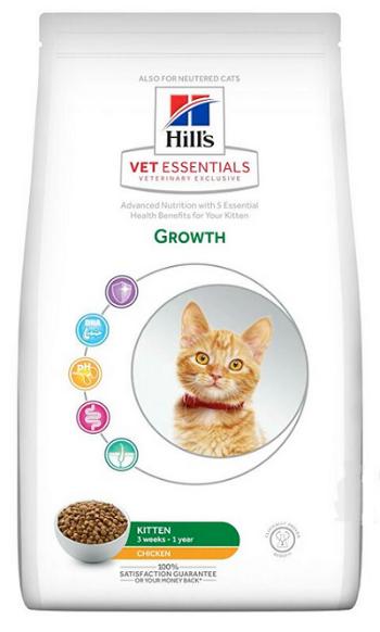 HILLS VE Feline Multi Benefit Kitten Chicken granule pre mačky 400g