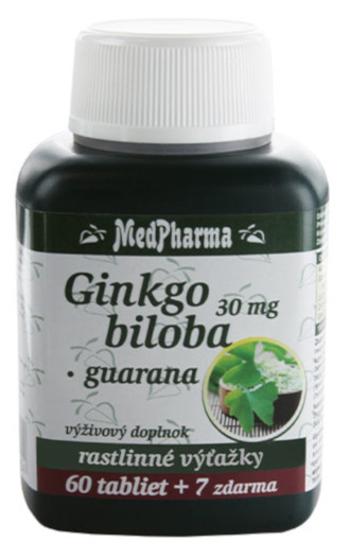 MedPharma Ginkgo biloba + Guarana 67 tabliet